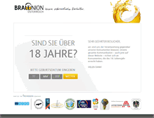 Tablet Screenshot of brauunion.at